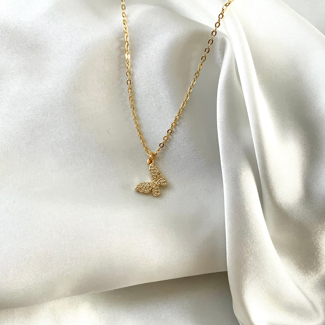 Dainty Butterfly Necklace